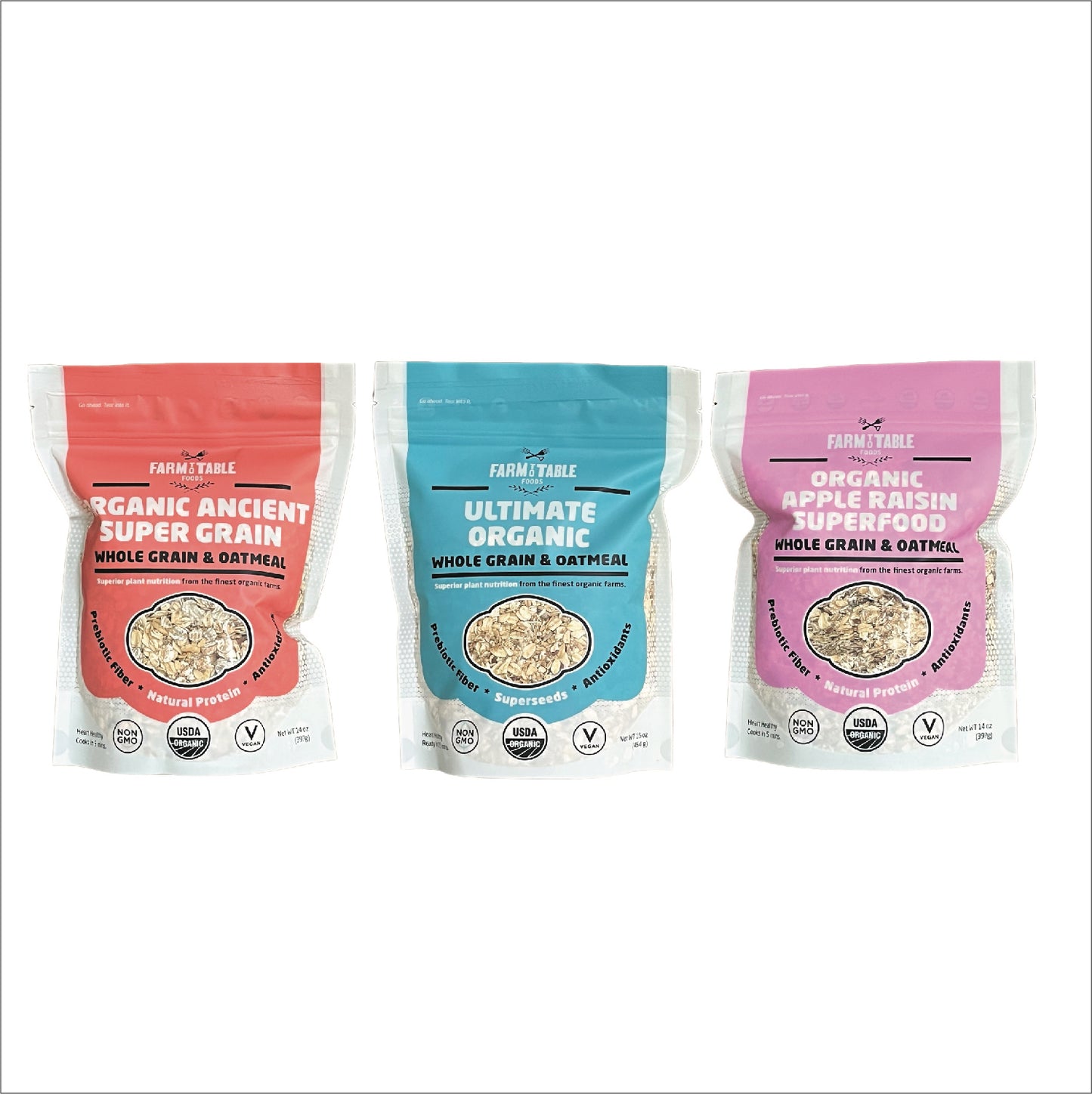 Combination 3 Pack (2- 14 oz. and 1- 16 oz. bag) Auto renew