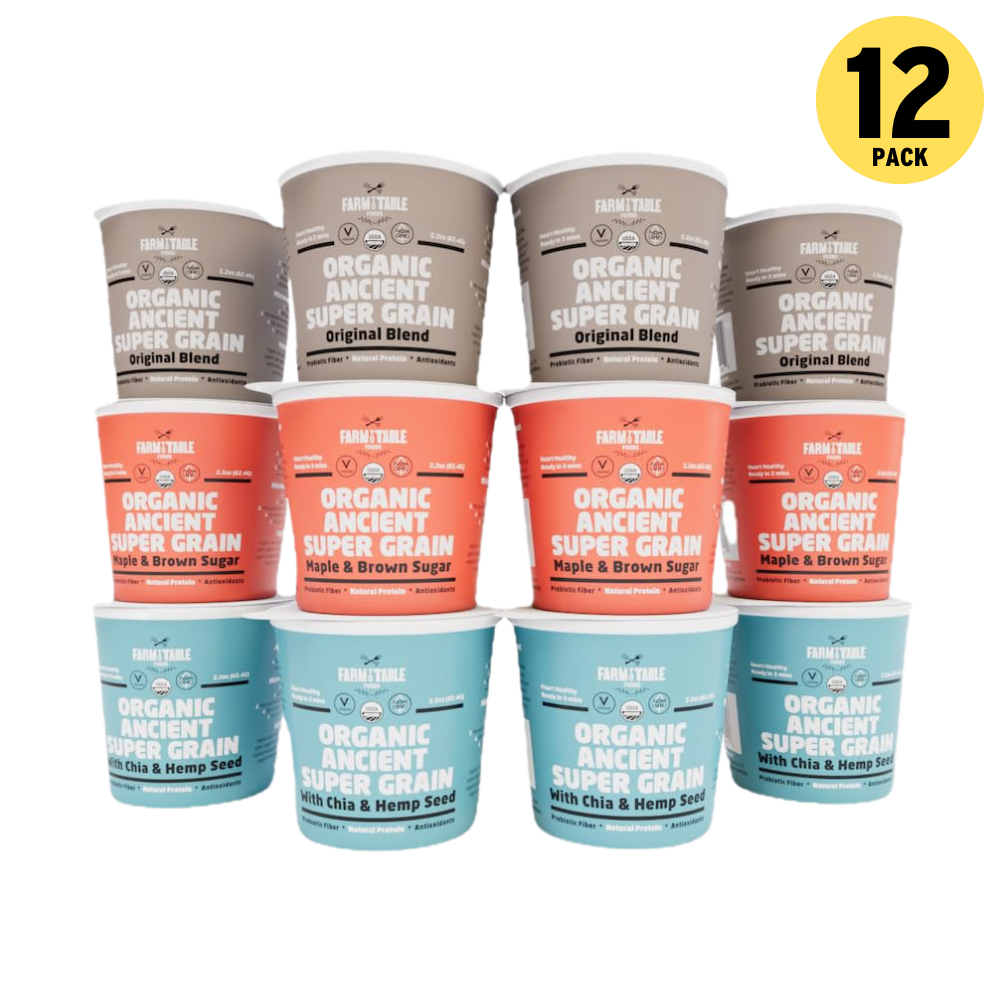 Organic Oatmeal Cups Sampler Pack